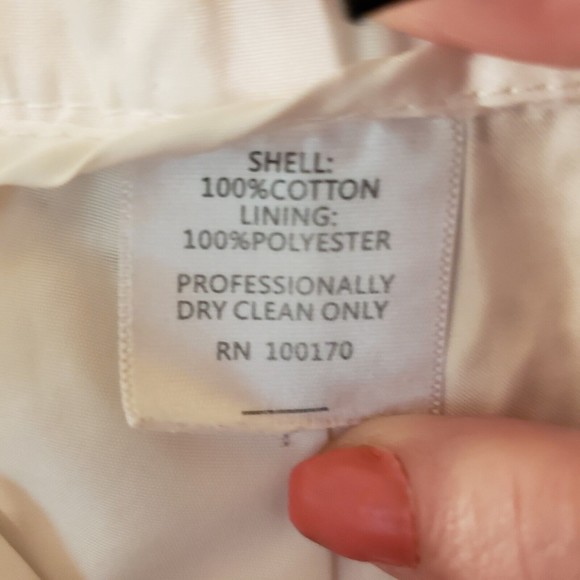 Cynthia Rowley Womens White Eyelet Ruffled Shorts Size 10 - Picture 5 of 10